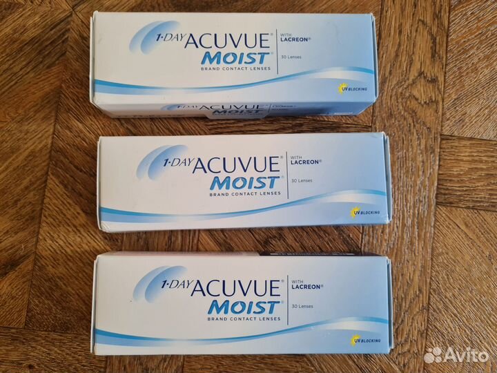 Линзы Acuvue Moist 1-Day