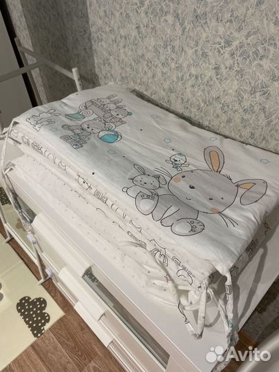 Бортики в детскую кроватку