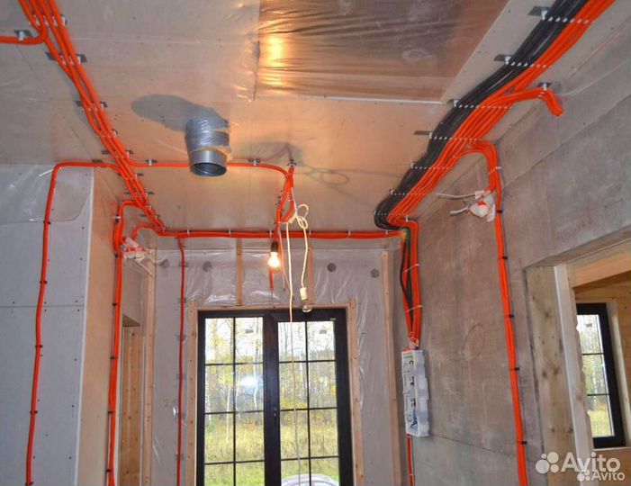 Услуги электрика, электромонтаж, электрик