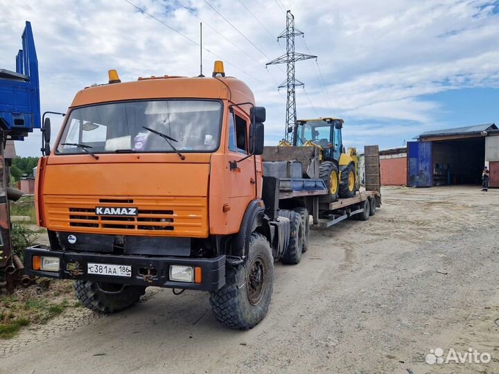 Грузоперевозки негабарита на траллах