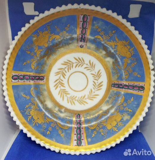 Тарелки. Русский фарфор. Начало 19 века