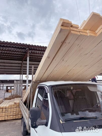 Доска обрезная, брус, пиломатериал