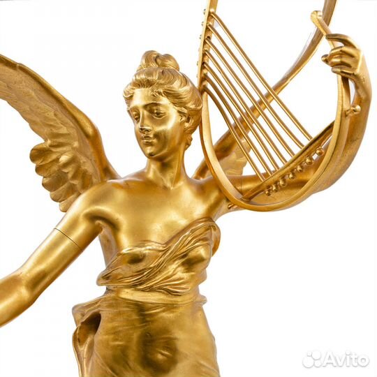 Антикварная бронзовая скульптура Мариотон Эжен