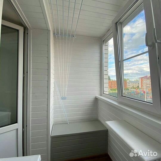 Остекление лоджий под ключ(арт. z 39301001)