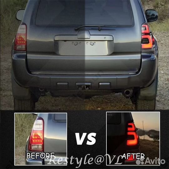 Стопы Toyota Hilux Surf 215 02-08г Тюнинг