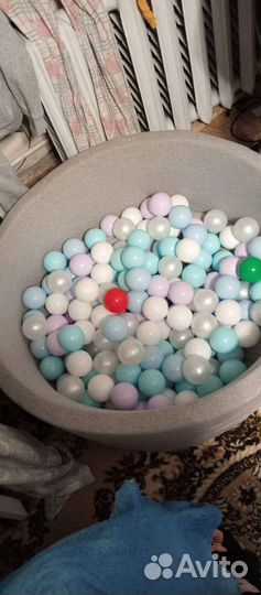 Сухой бассейн с шариками бу
