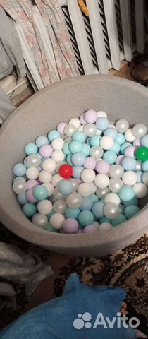 Сухой бассейн с шариками бу