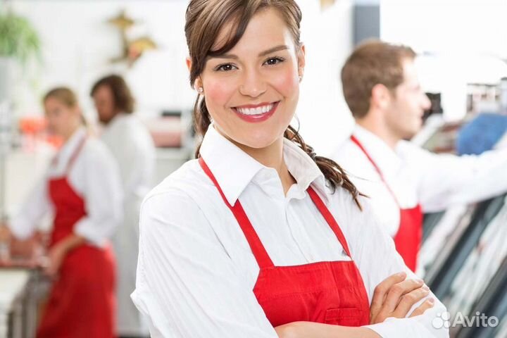 Кассир, сотрудник ресторана без опыта