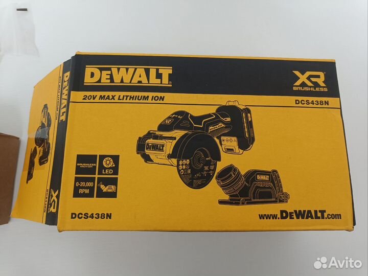 Мини ушм DeWalt DCS438