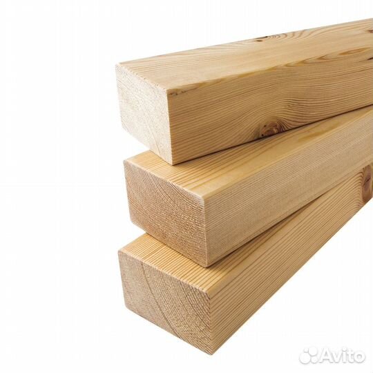 Брусок сухой строганный хвоя сорт В