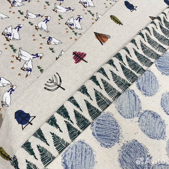 Льняные ткани на отрез от 1м