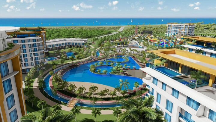 1-к. квартира, 85 м² (Турция)