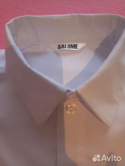 Рубашка для мальчика белая новая