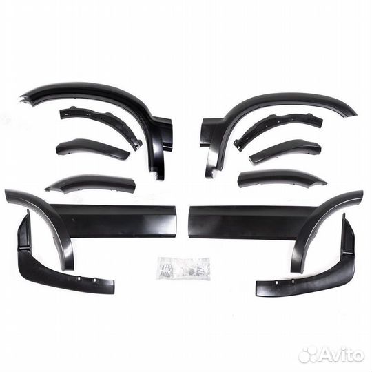 Молдинг кузова Chevrolet niva 2123 люкс комплект