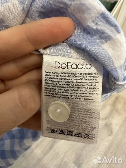 Новый коплект пижама М DeFacto