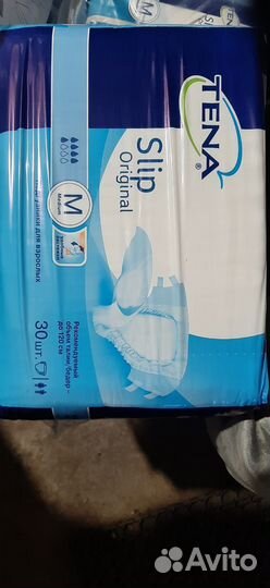 Памперсы для взрослых размер m по 30 штук