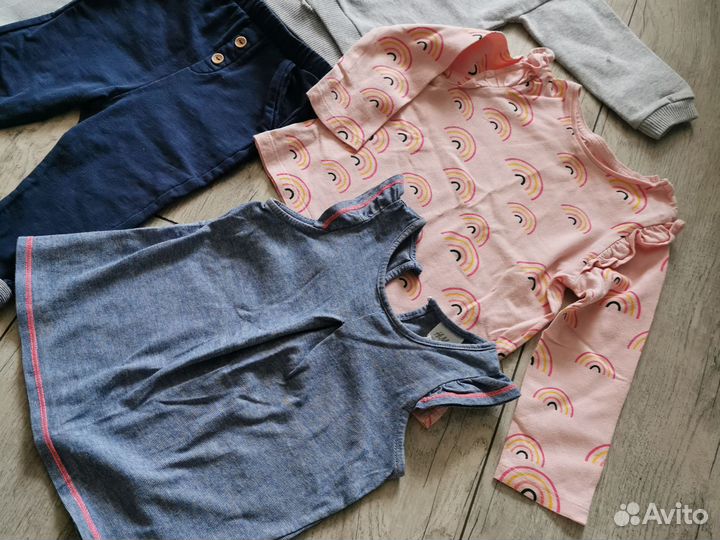 Вещи для девочки 9-12 мес. 74-80