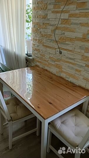 Прозрачная силиконовая скатерть