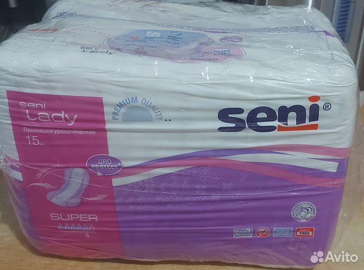 Урологические прокладки женские сени