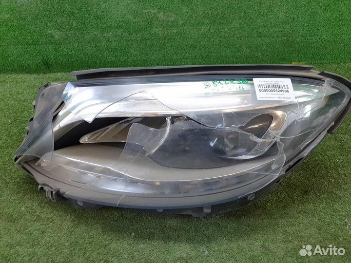 Б/У Б/У Битая Фара левая Mercedes S W222