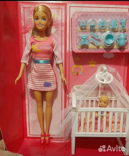 Кукла Anlily Укладываем малыша, набор с младенцем