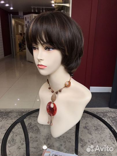 Парик на шёлке из славянских волос