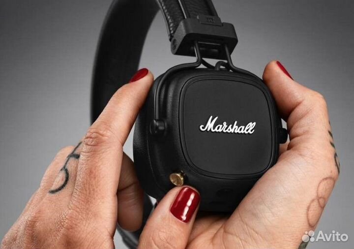 Наушники беспроводные большие marshall major iv