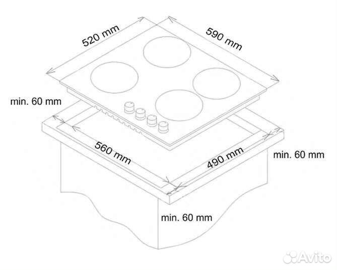 Варочная панель Simfer