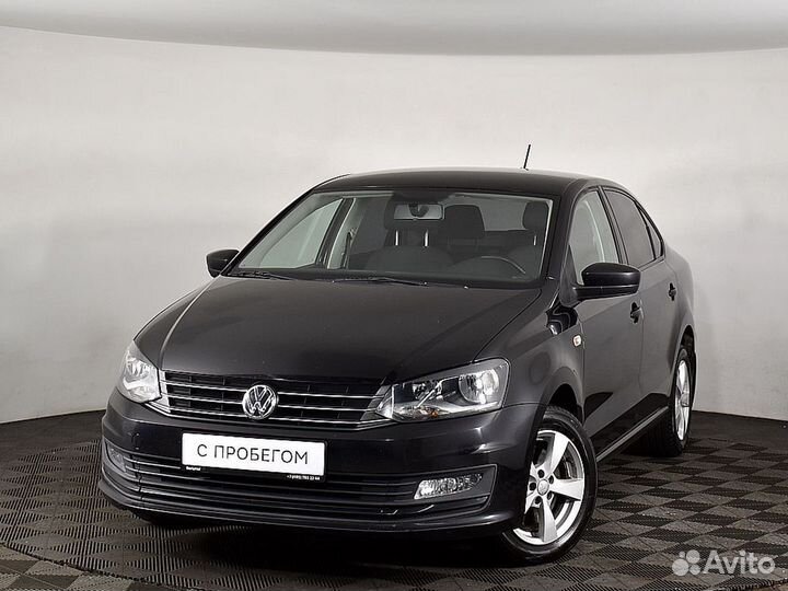Volkswagen Polo 1.6 AT, 2018, 109 200 км