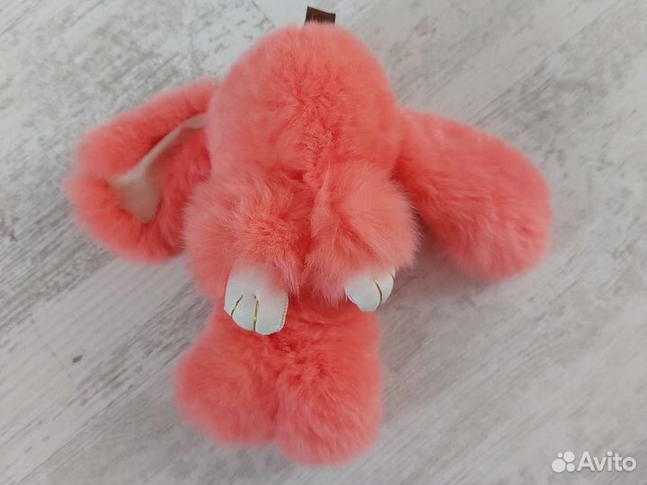 Брелок,игрушка,мягкий заяц