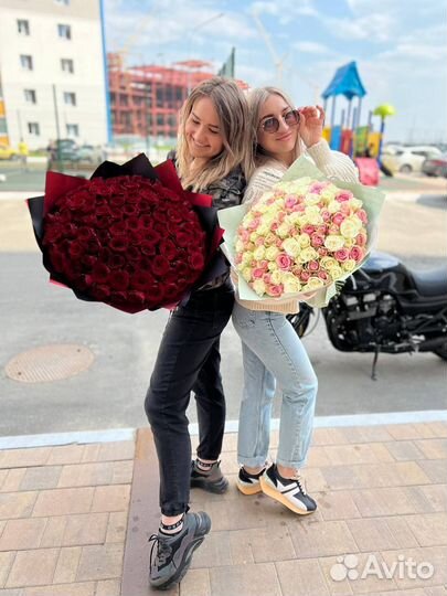 Букет роз доставка по городу
