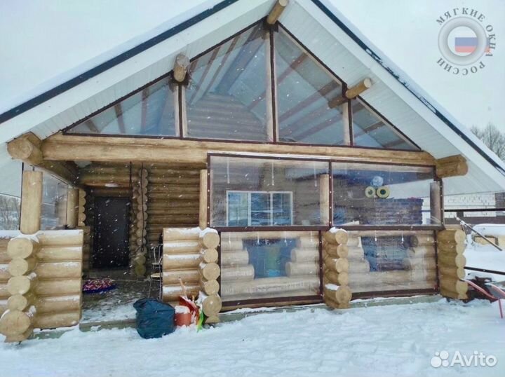 Мягкие окна до - 40 от дождя ветра и мороза