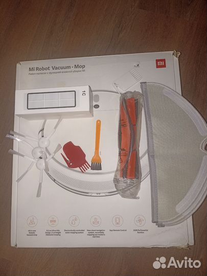 Робот пылесос xiaomi mi robot vacuum mop