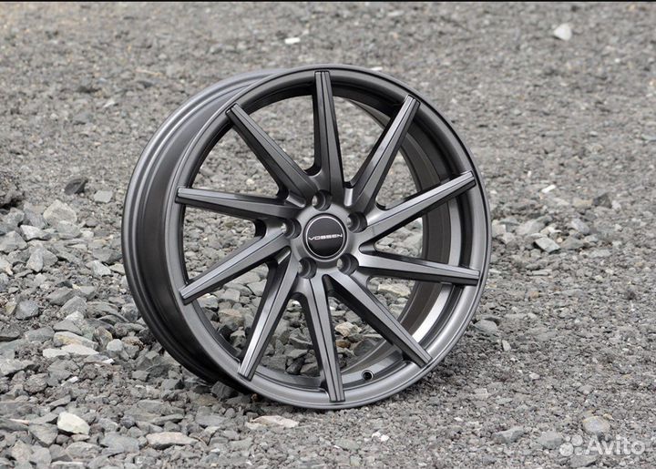 Диски VSN CVT r17 Графит для Skoda Rapid VW Polo