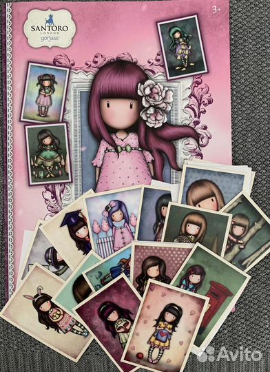 Альбом для наклеек gorjuss (3) Santoro