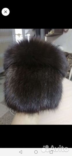 Шапка норковая женская