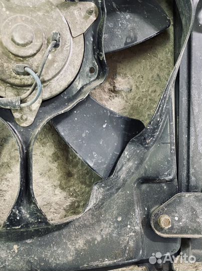 Диффузор с вентиляторами Mitsubishi Outlander