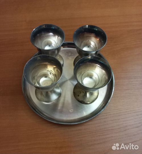 Стопки мельхиор