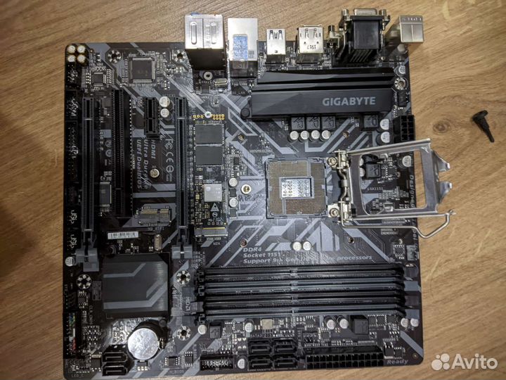 Материнская плата gigabyte b365m d3h