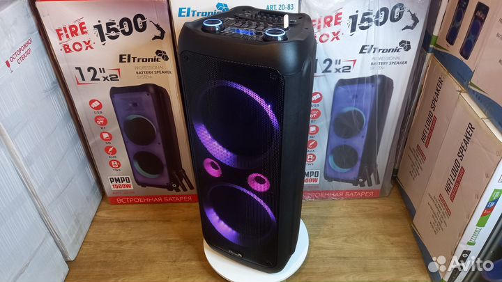 Портативная колонка Eltronic 20-83 (1500 Ватт)