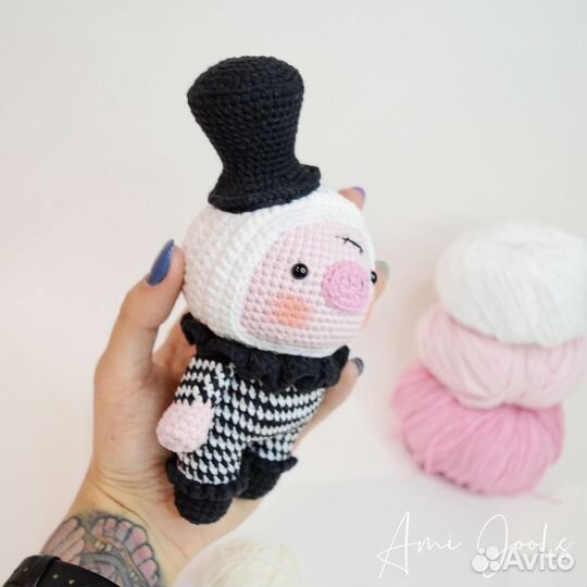 Игрушка Свинка ручная работа