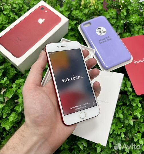 iPhone 7 128gb Product Red Ростест