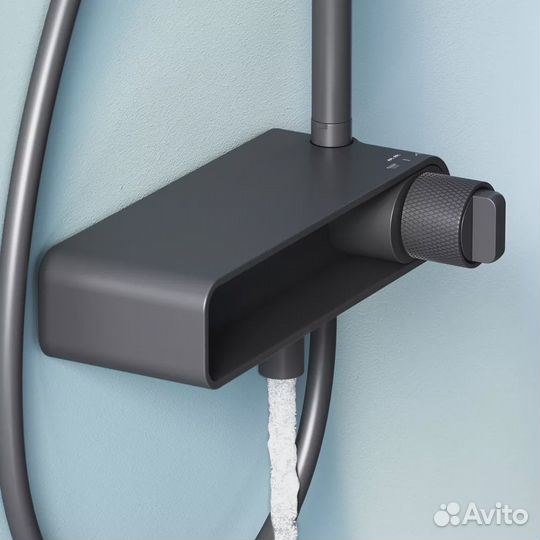 Душевая система Am.Pm X-Joy F0785A722 черный