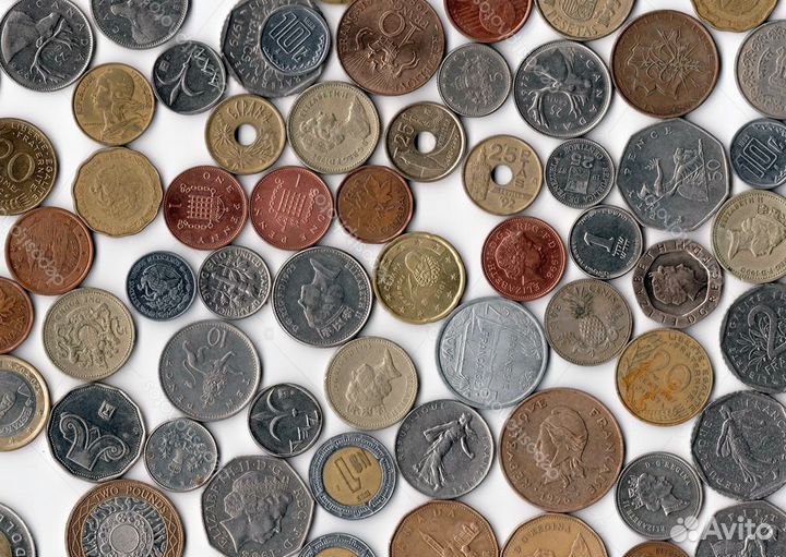 Иностранные монеты, список, цены