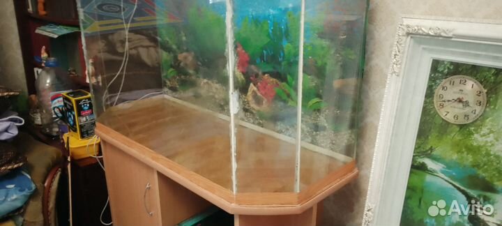 Аквариум с тумбой 150л