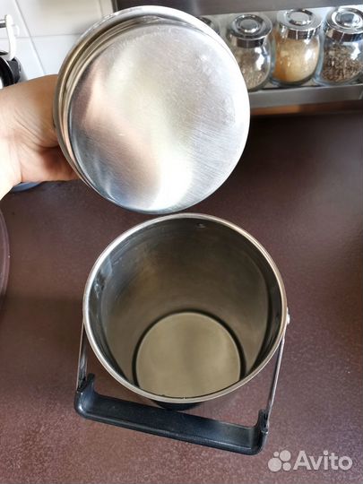 Бидон 2л. из нерж.стали. Друшлак. Ручки для крышек