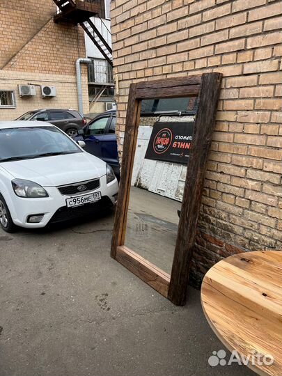 Зеркало напольное лофт