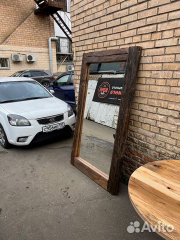 Зеркало напольное лофт