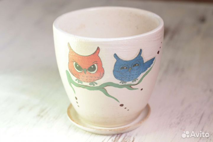 Керамические горшки б/у