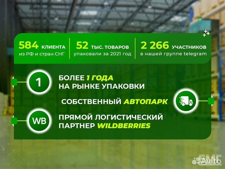 Фулфилмент/Упаковка в Москве для Wildberries & Ozo